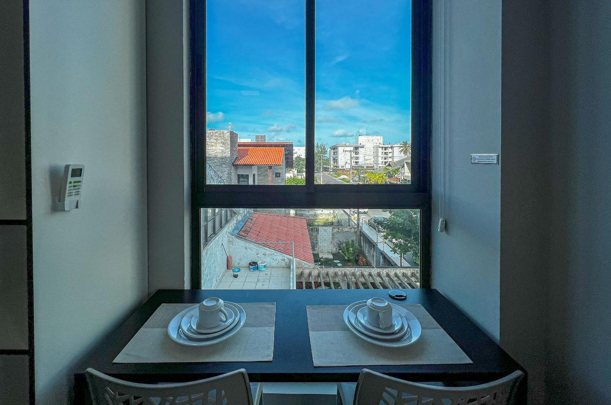 Studio Luxo 150M Praia Intermares 3 Pessoas 卡贝德卢 外观 照片
